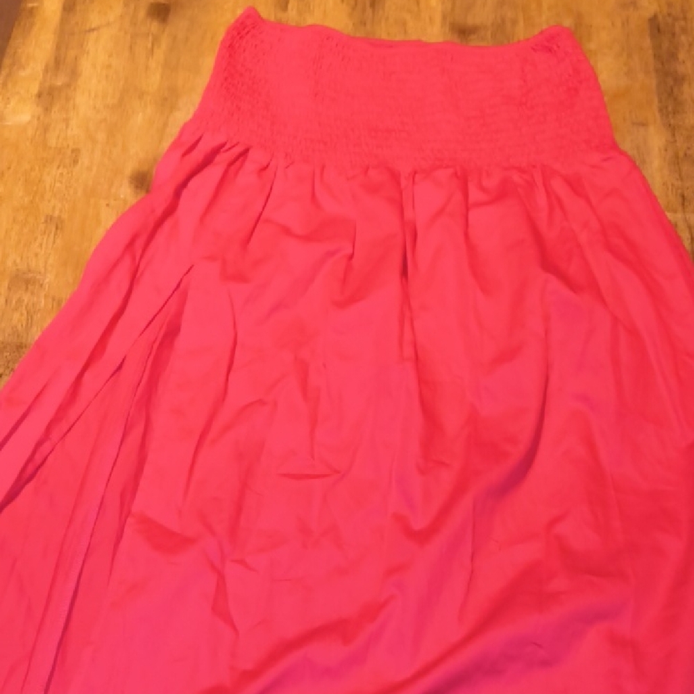 Wild Fable Vibrant Red Maxi Skirt